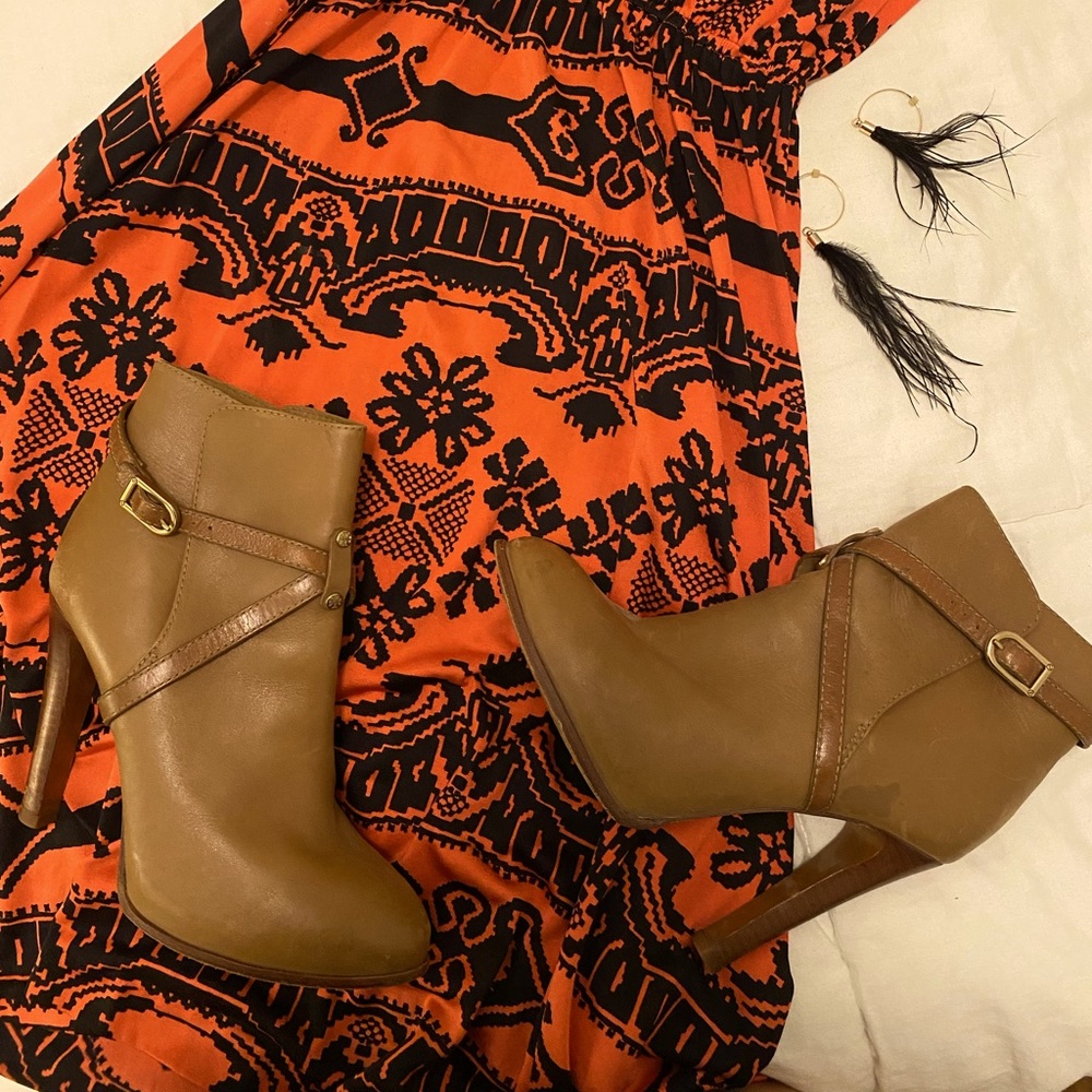 Tory Burch Leather Booties